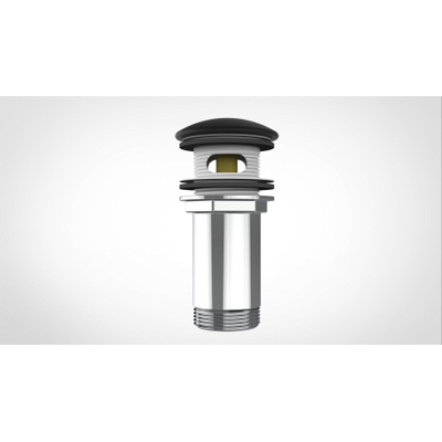 Arcqua pop-up waste wastafel 1 1/4 universeel mat zwart
