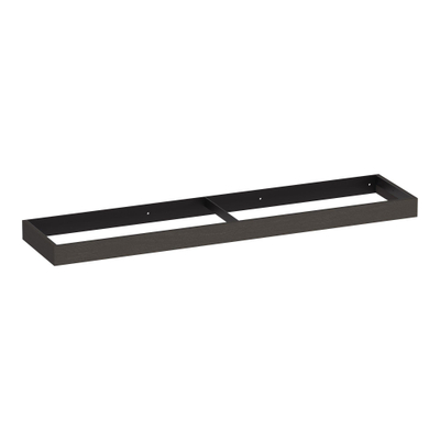 BRAUER Amaze meuble sous-lavabo 200 avec étrier de suspension intégré Timber Anthracite