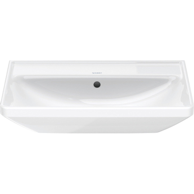 Duravit d-neo lavabo 65x44x17cm 1 trou pour robinetterie rectangle céramique blanc