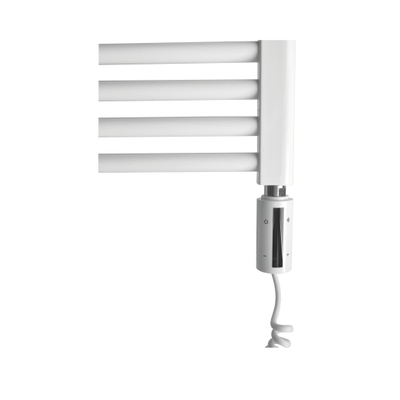 Sanicare HVW Radiateur électrique - 111,8x45cm - 596W - wifi - thermostat - blanc - en bas à droite - blanc
