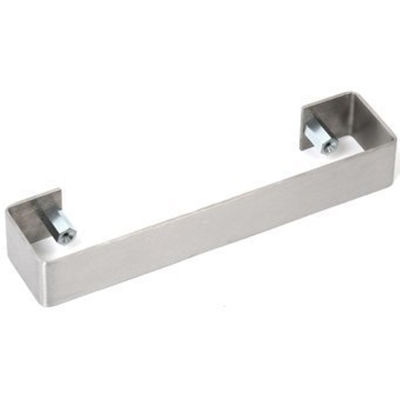 Plieger Barre porte serviette pour radiateur Cavallino (Retto) simple de 28.8 jusqu'à 30.4cm Inox