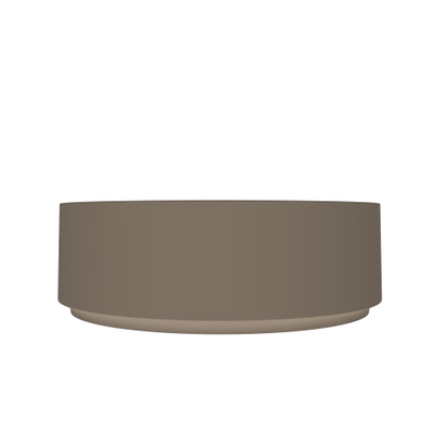 Arcqua Case vasque à poser - ronde - 40cm - mat truffe