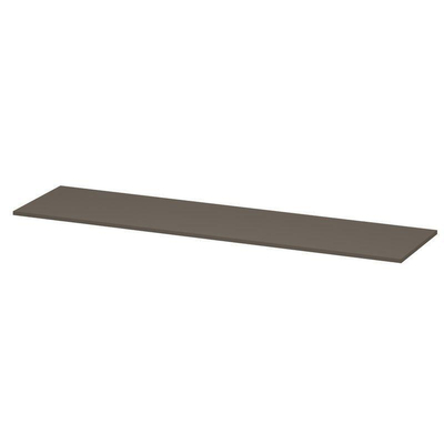 INK Topdeck Wastafelblad - 180x45x2cm - tbv onderkast - MDF lak - Mat Taupe