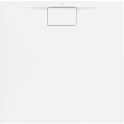 Villeroy & Boch Architectura Metalrim receveur de douche en matériau synthétique - acrylique carré 90x90x4.8cm - blanc mat