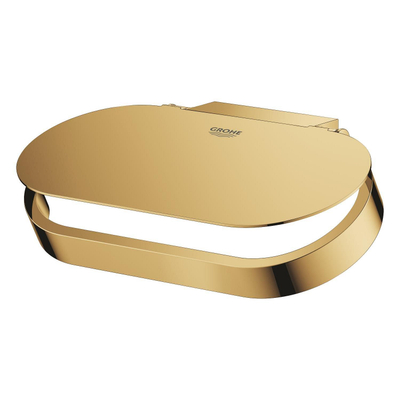 GROHE Selection Porte-rouleau de WC avec couvercle cool sunrise