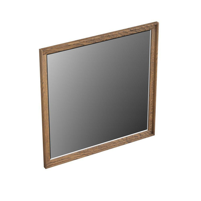 Forzalaqua reno 2.0 miroir 80x2x80cm chêne château marron