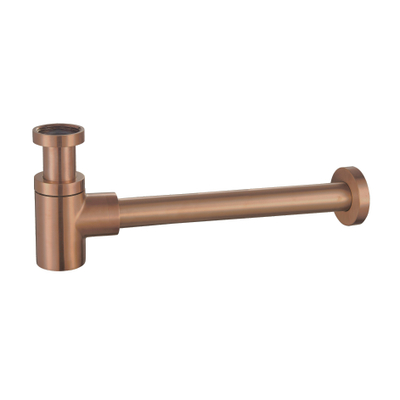 Wiesbaden UniMatch siphon de lavabo bas modèle 5/4" x 32 mm cuivre PVD bronze brossé