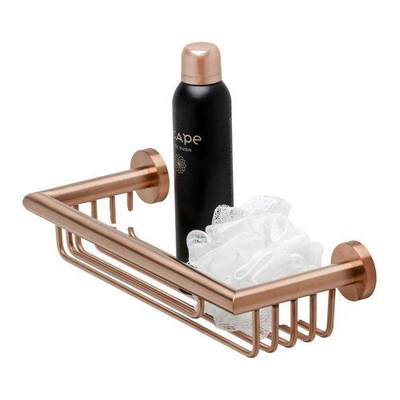Geesa Nemox panier de douche - 30cm - bronze brossé