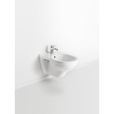 Villeroy & Boch O.novo Bidet mural avec trop plein 1 trou pour robinetterie Blanc