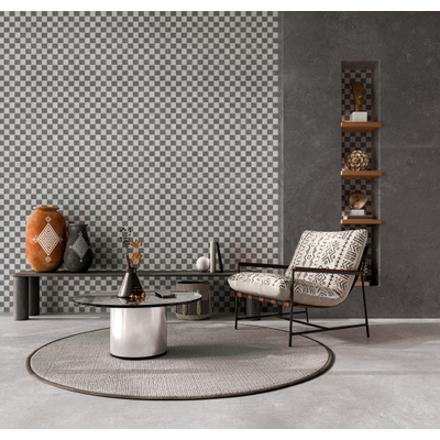 Modano Navaro Carrelage sol et mur - 60x60cm - 9mm - rectifié - gris mat