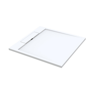 Best Design Decent Receveur de douche 100x100x3.5cm Just Solid Blanc mat