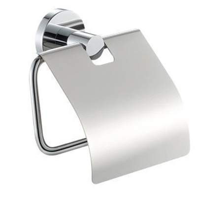 Plieger Vigo Porte-papier toilette avec couvercle Inox brossé