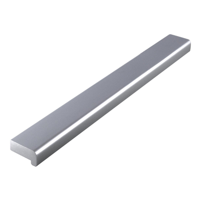 BRAUER Meubelgreep opbouw - 12.8cm - model A - RVS materiaal - chroom