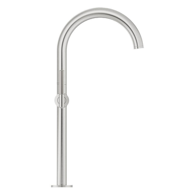 Grohe Atrio private collection XL-size wastafelmengkraan z/grepen supersteel