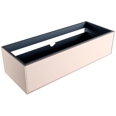 Mondiaz Erin Badmeubel Onderkast - 120cm - 1 lade - midden uitsparing - Rosee