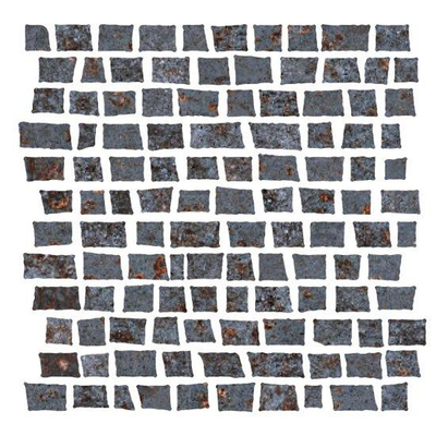 Ceralto Inlay R11 Mozaiektegel - 30x30cm - 10.0mm - Nero