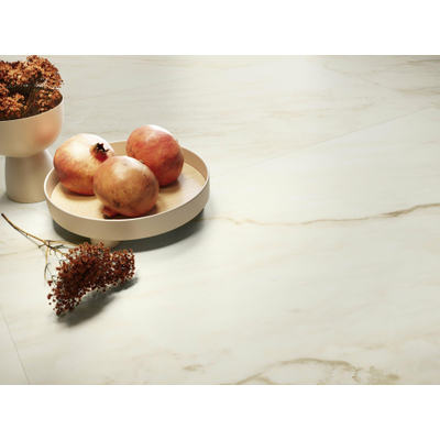 Baldocer Cerámica Fontana Keramische wand- en vloertegel - 60x120cm - 6.0mm - gerectificeerd - Wit