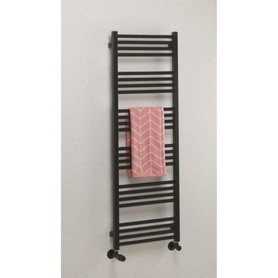 Radiateur à serviettes Crosswater MPRO - 138x48cm - 568 watt - noir mat