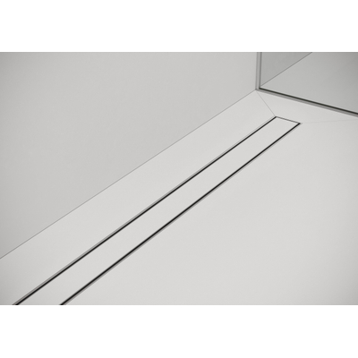 Easy Drain Compact TAF afvoergoot enkele plaat 120cm 30mm met Zero design rooster RVS