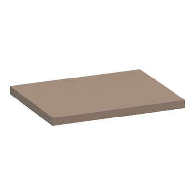 BRAUER Ocean Medium topblad - 60x46x4cm - mat mokka