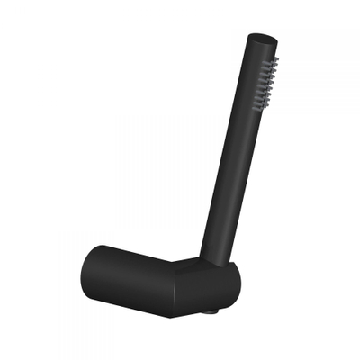 Xenz Cinca ensemble de douche - avec douchette stick - 1 jet - avec support mural - noir mat