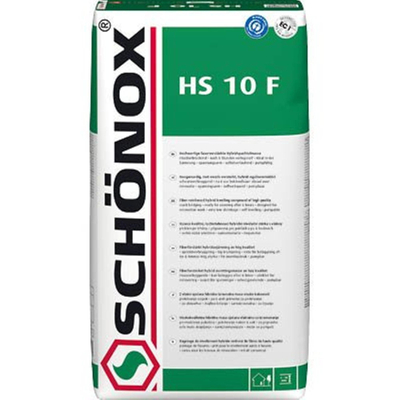 Schonox Hs 10 F mortier de ragréage 25kg Blanc