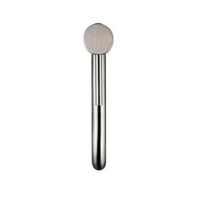 Fortifura Calvi Slim Wastafelkraan - 32cm - verhoogd - opbouw - Geborsteld RVS PVD (RVS)