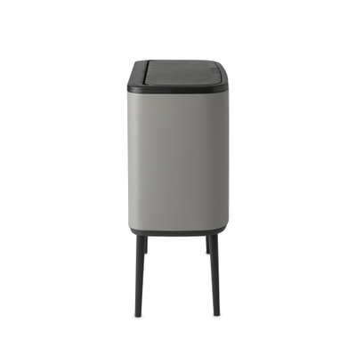 Brabantia Bo Touch Bin Afvalemmer - 36 liter - kunststof binnenemmer - mineral concrete grey