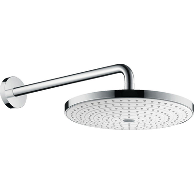 Hansgrohe Raindance Select S hoofddouche - 30cm - met douchearm - wit/chroom (wit)