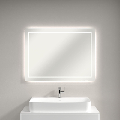 Villeroy & Boch Finion spiegel met 2x LED verlichting 100x75cm
