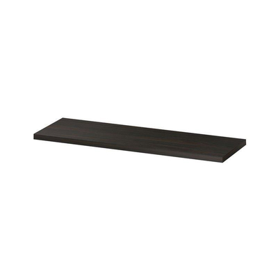 INK Topdeck Wastafelblad - 140x45x3.5cm - tbv onderkast - MFC - Intens eiken