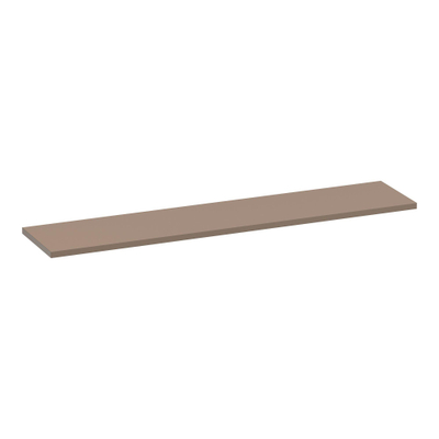 BRAUER Ocean Medium topblad - 220x46x4cm - mat mokka