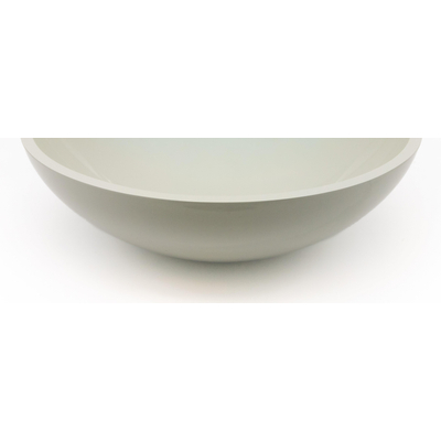 Zeza Element Waskom - 51x35.5x14.2 - solid surface - glans groen OUTLETSTORE