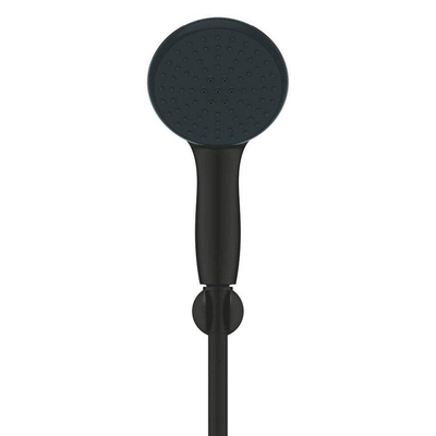 Grohe Grohtherm 1000 Badkraanset - 2 gats - thermostatisch - handdoucheset - matte black (mat zwart)