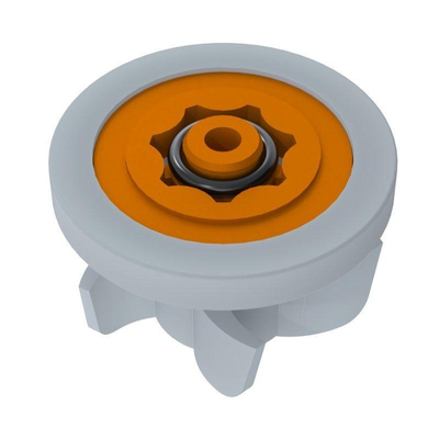 Neoperl PCW-02 limiteur de débit de douche - 9 litres par minute - rond 12.7mm - orange