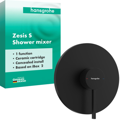 Hansgrohe Zesis S mengkraan inbouw voor iBox Universal 2 mat zwart