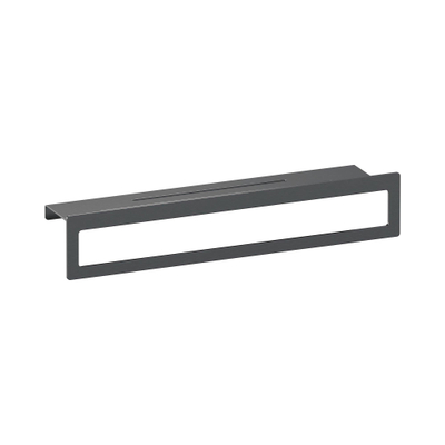 Brauer handdoekrek - 43cm - Gunmetal geborsteld OUTLETSTORE