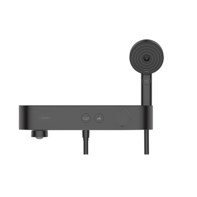 Hansgrohe Pulsify Select Mitigeur thermostatique bain avec tablette de douche 40cm chrome