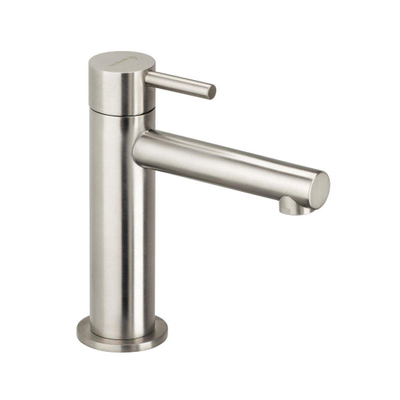 Herzbach design ix robinet de lavabo sans vidange 4.5x15.5cm acier inoxydable