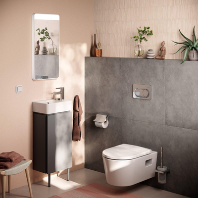 Hansgrohe Zesis s Wastafelmengkraan - 14cm - eengreeps - coolstart - push open afvoer - chroom