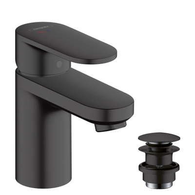 Hansgrohe Vernis Blend wastafelkraan - model 70 - opbouw - mat zwart