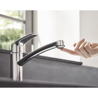 Hansgrohe Focus m41 - 1 greeps keukenmengkraan - 160 - ecosmart - hoogglans chroom