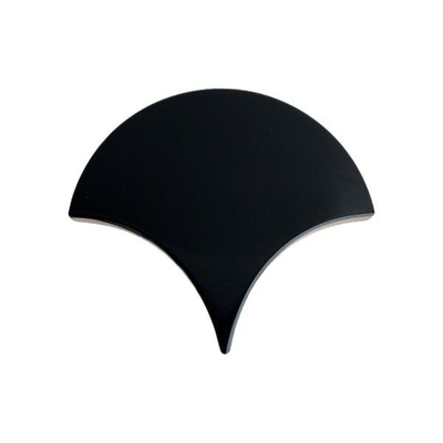 ÉCHANTILLON Par Goof Escama carrelage mural Écailles de poisson brillant noir