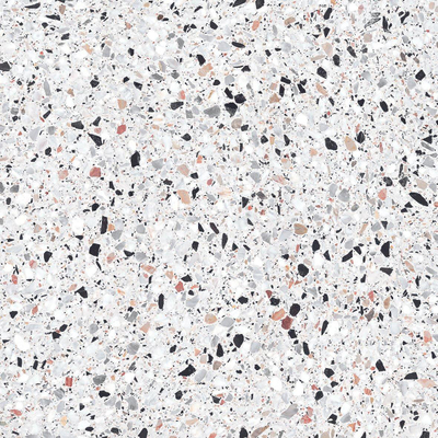 SAMPLE EnergieKer Medley carrelage sol et mural - Terrazzo blanc mat