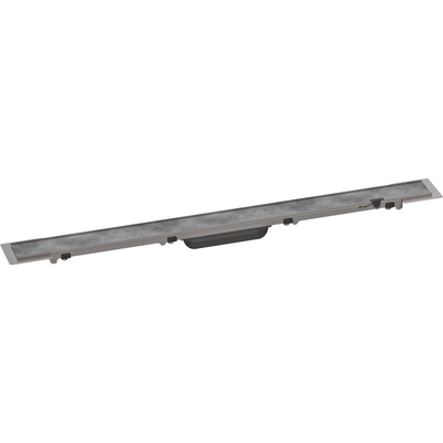 Hansgrohe RainDrain Rock Caniveau de douche - 90cm - raccourcissable - carrelable