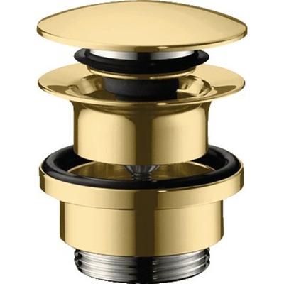 Hansgrohe Afvoerplug - 1 1/4" klikwaste - voor wastafel- en bidetmengkranen - goud