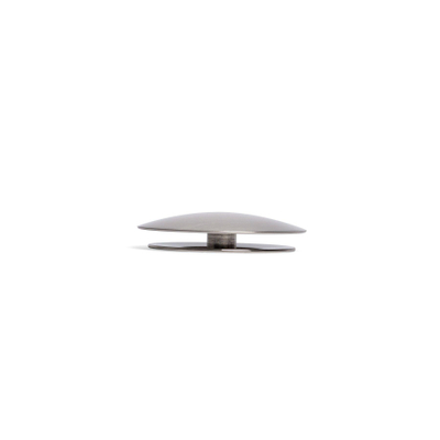Wiesbaden UniMatch bonde d'évacuation ouverte 5/4'' acier brossé