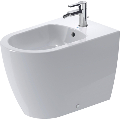 Duravit Me by starck bidet sur pied 370x400x600mm 1 trou de robinet trop-plein blanc
