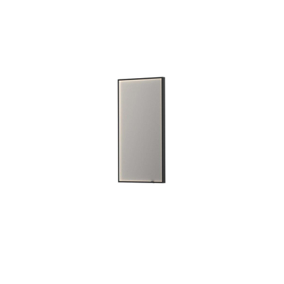 INK SP19 miroir – rectangle – 50 x 100 cm – LED indirecte – Noir mat