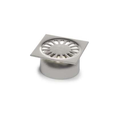 Aquaberg Grille en inox pour 182100040 82x82mm incl. garde d'odeur